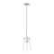 Z-Lite Kira Pendant, 1-Light, 5 In.W x 8 In.H, Brushed Nickel/Clear 7508MP-ROD-BN - alternate 1